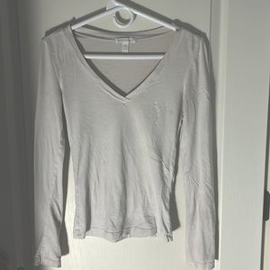 white long sleeve shirt, thrifted